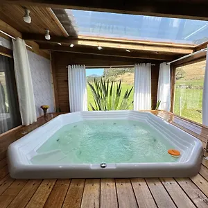 Casa de Férias Chale Com Jacuzzi - Refuge Sunset Valley, Urubici